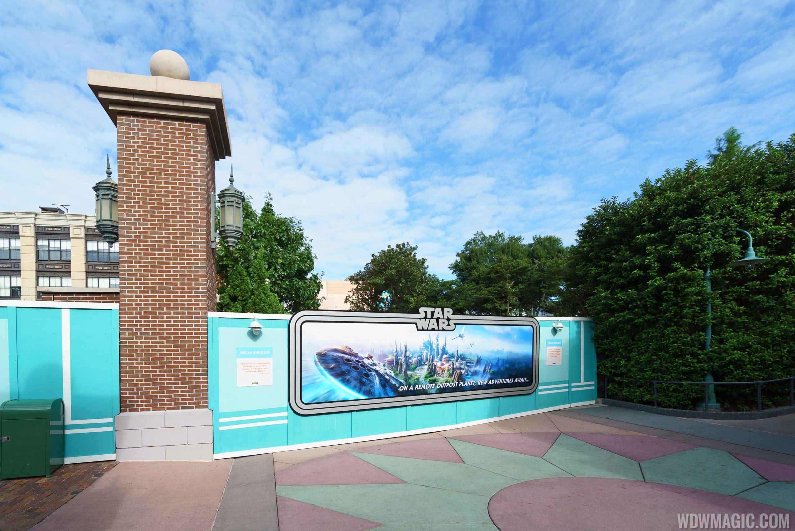 Backlot cleared ahead of Star Wars and Toy Story Lands