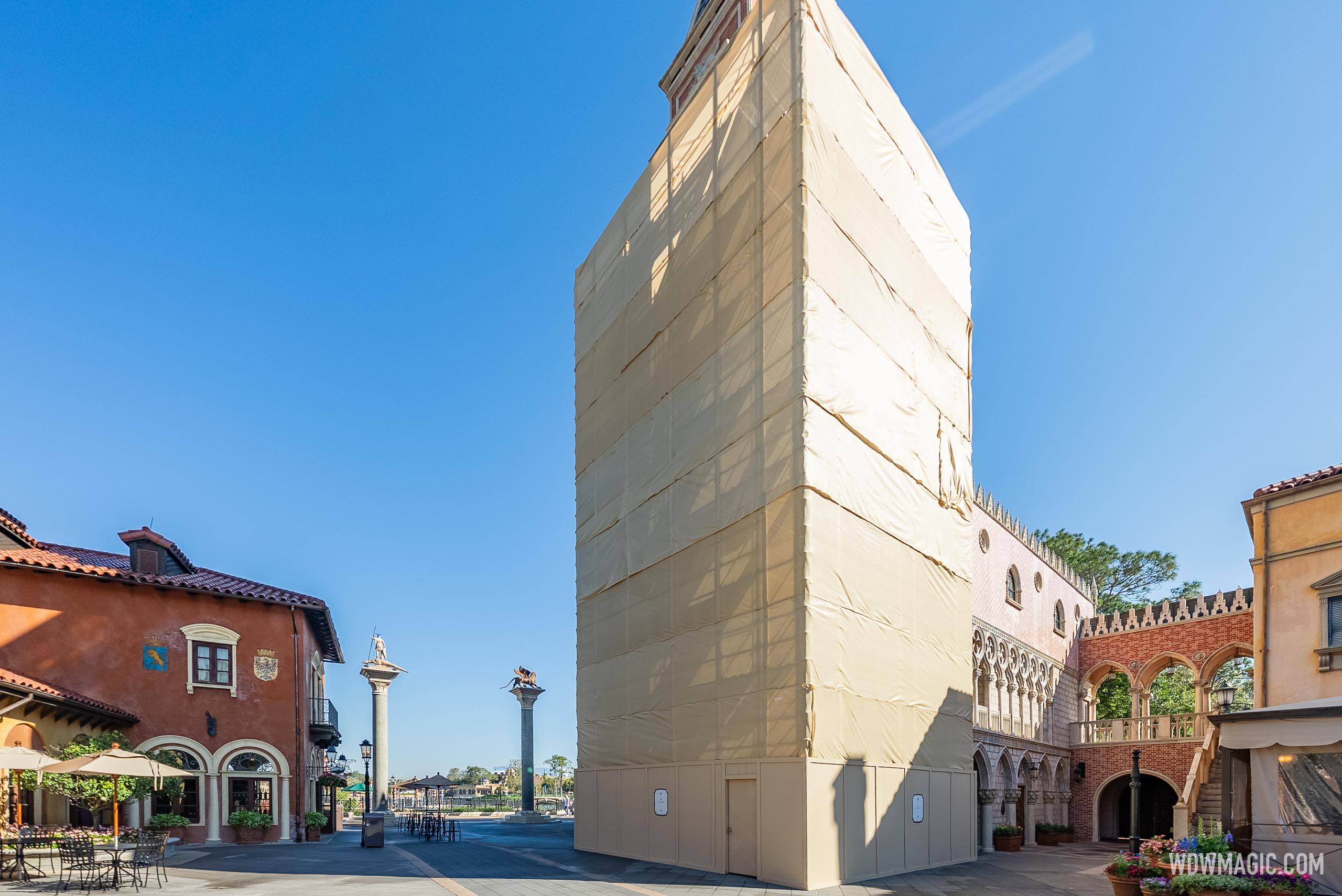 Italy Pavilion Bell Tower Refurbishment - February 2025