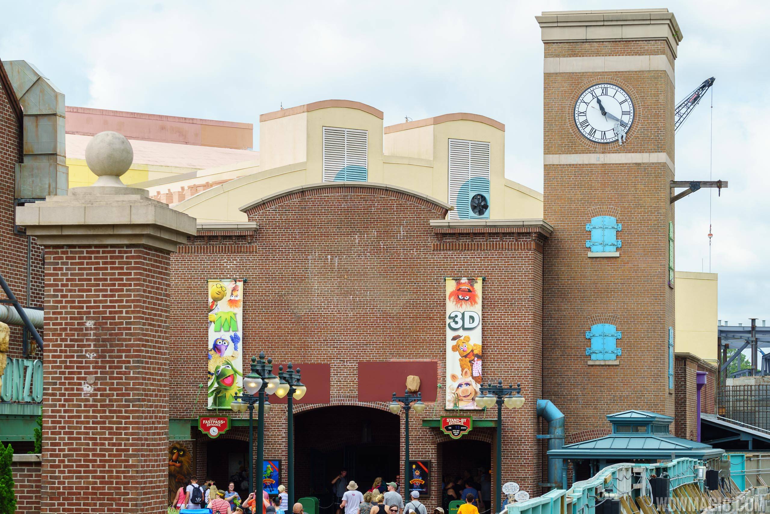 PHOTOS - New entry marquee sign coming to MuppetVision 3D
