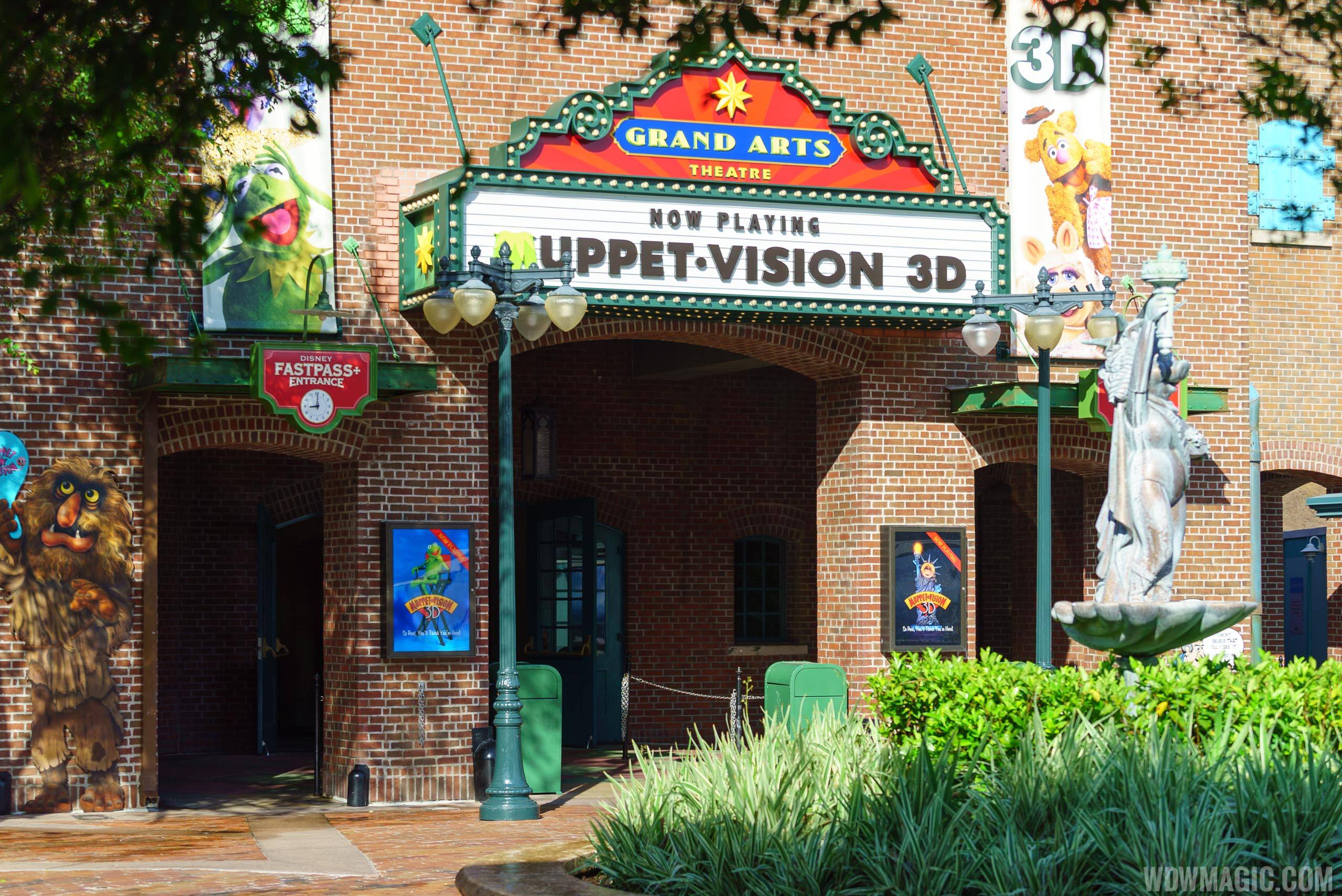 PHOTOS - MuppetVision theatre gets a new name and entry marquee
