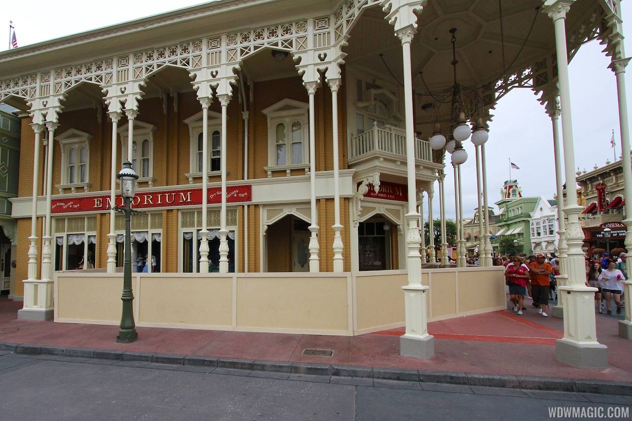 Main Street U.S.A concrete replacement