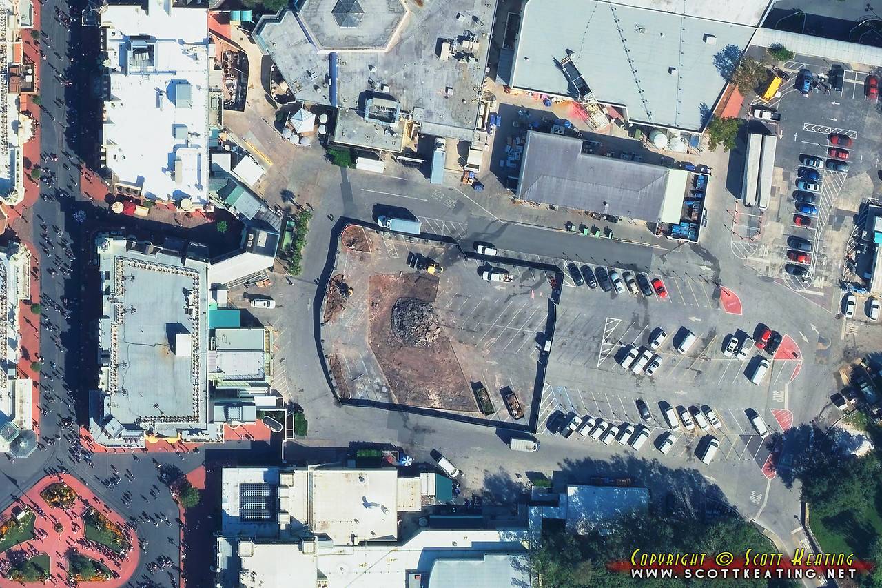 Main Street U.S.A. bypass construction