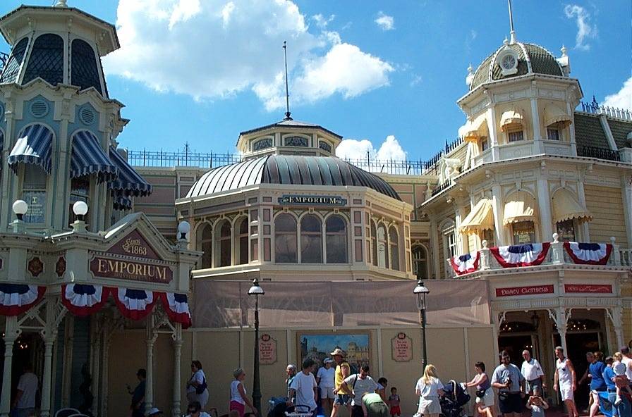 Main Street Emporium construction