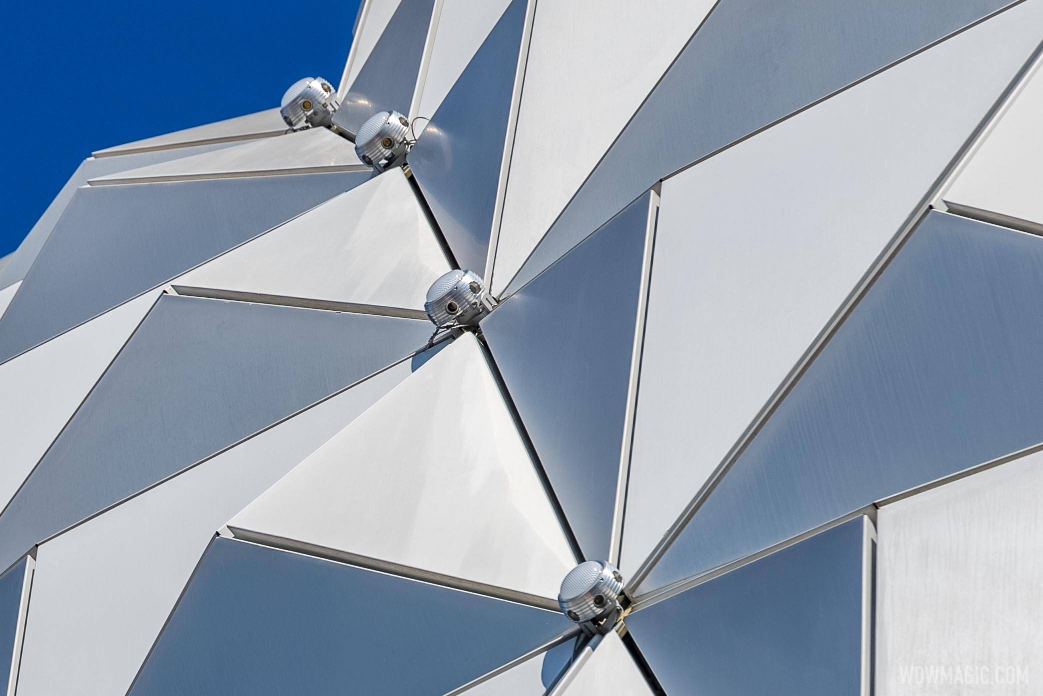 EPCOT'S Spaceship Earth 'Beacon of Magic' light install begins for Disney World's 50th anniversary