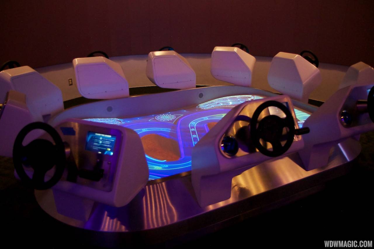 New 2012 Test Track - Post show driving simulator