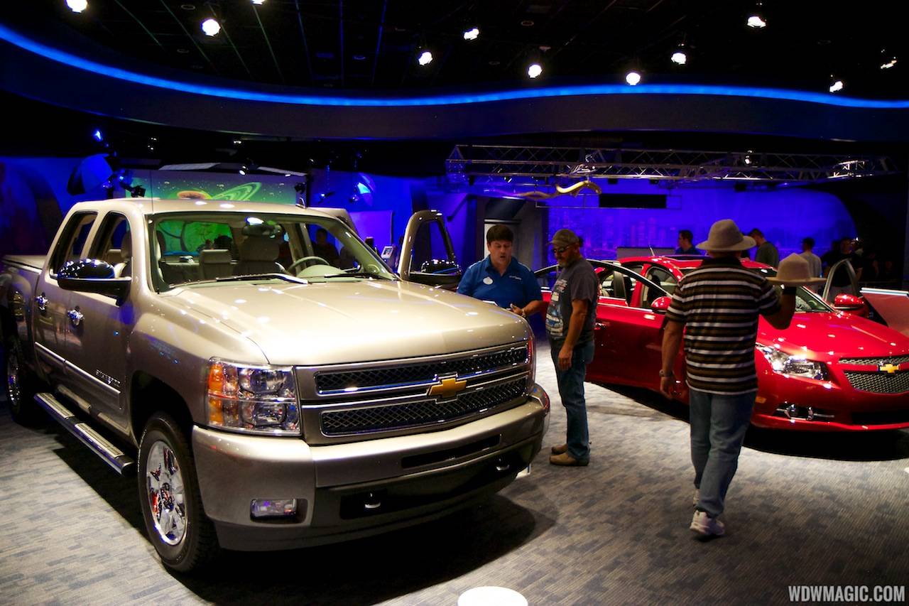 New 2012 Test Track - Showroom vehicles