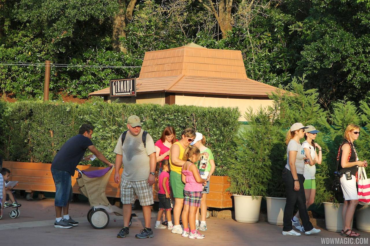 2012 International Food and Wine Festival kiosks - Germany
