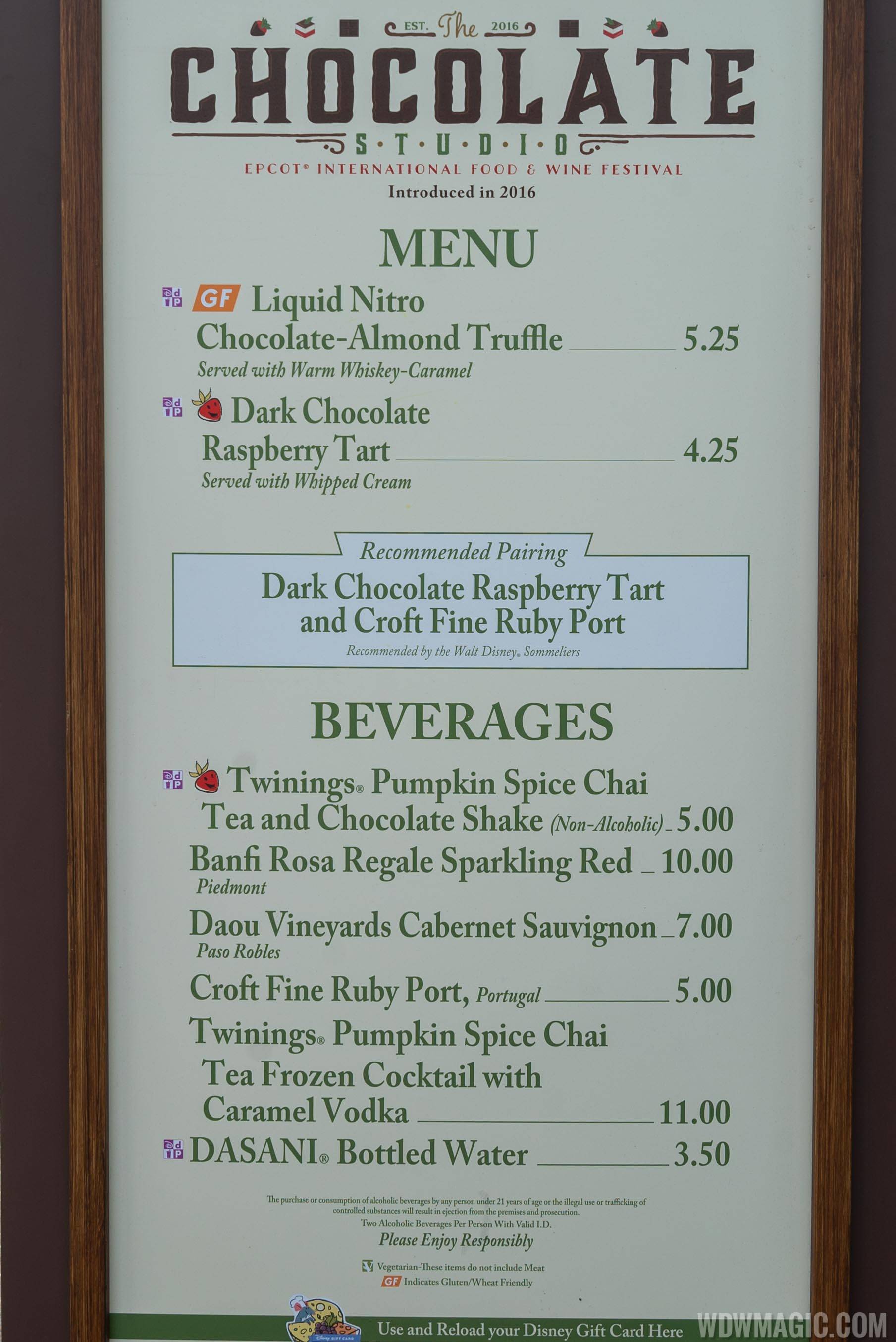 2019 Epcot Food and Wine Festival Marketplace kiosks, menus and pricing
