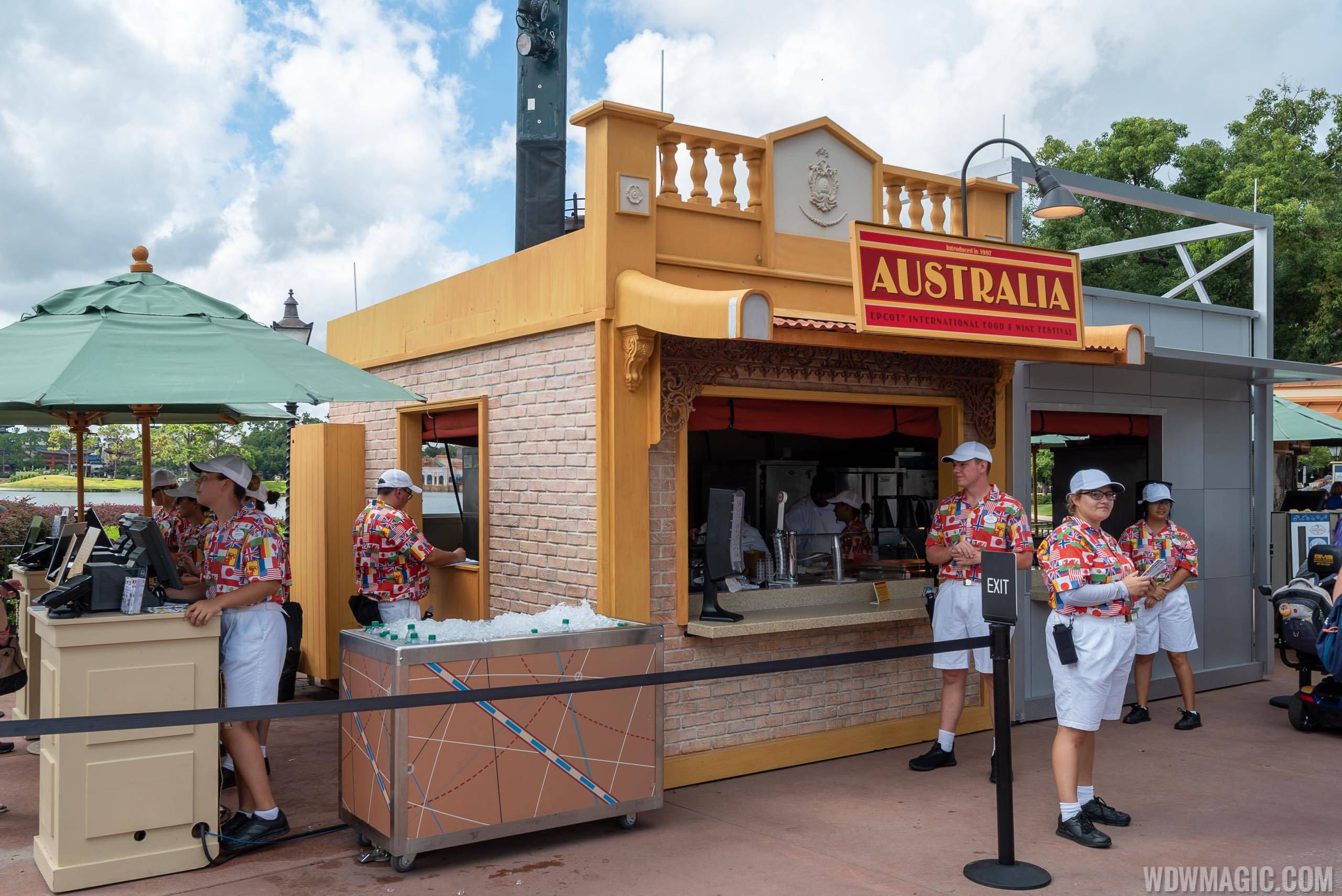 2019 Epcot Food and Wine Festival Marketplace kiosks, menus and pricing