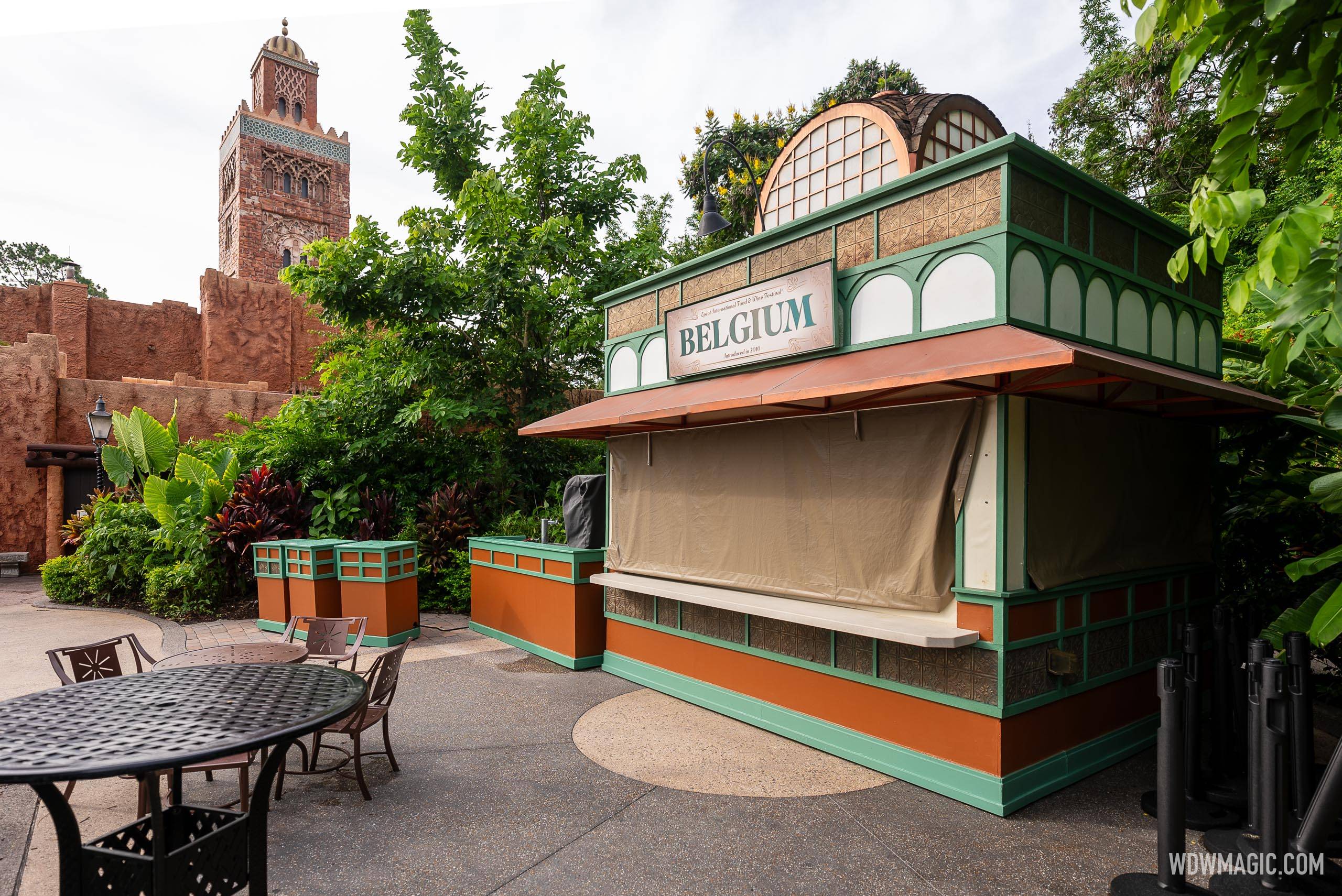 EPCOT Gears Up for the 2024 International Food and Wine Festival with First Kiosks in Position