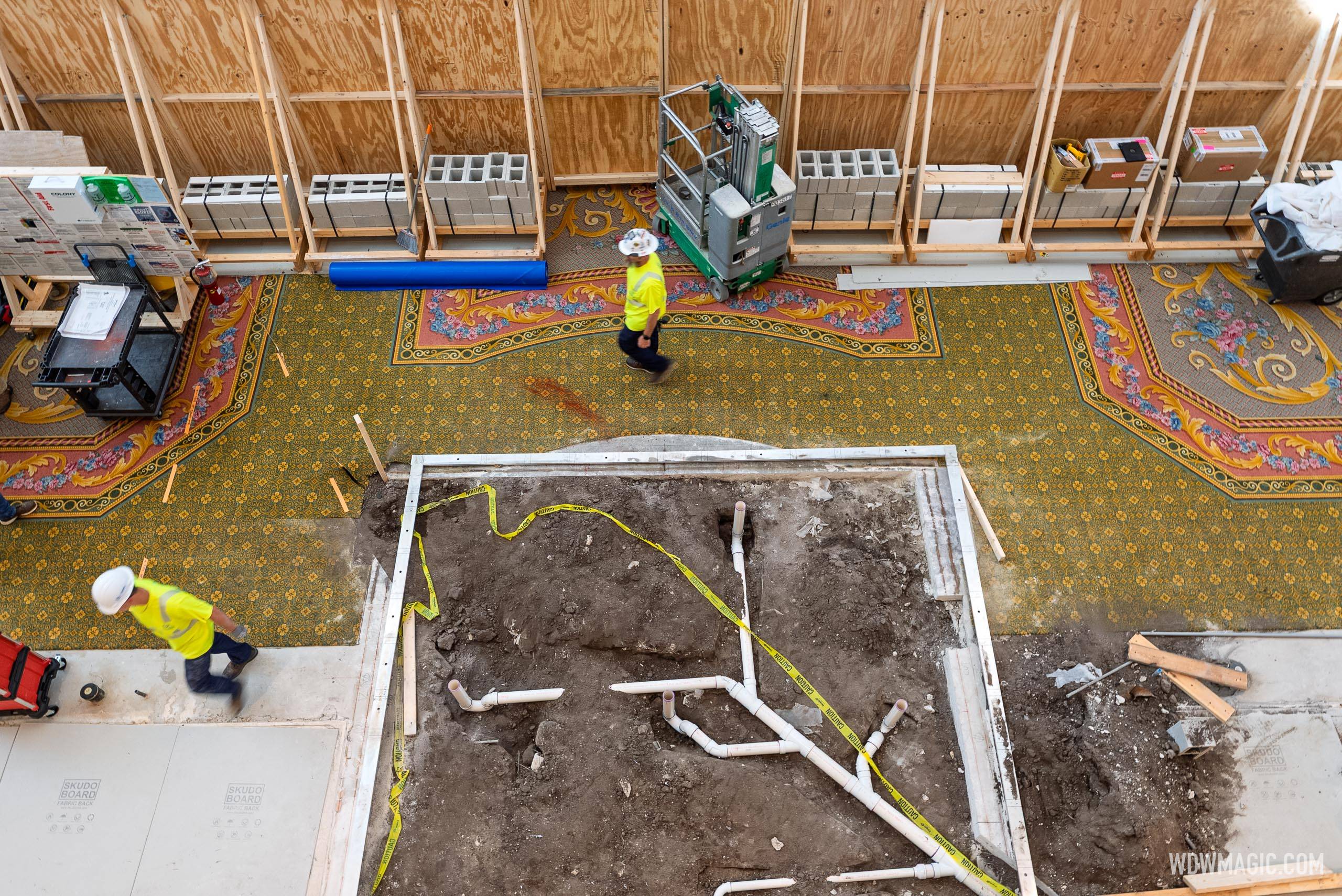 Disney's Grand Floridian Resort Lobby Refurbishment - June 23, 2025