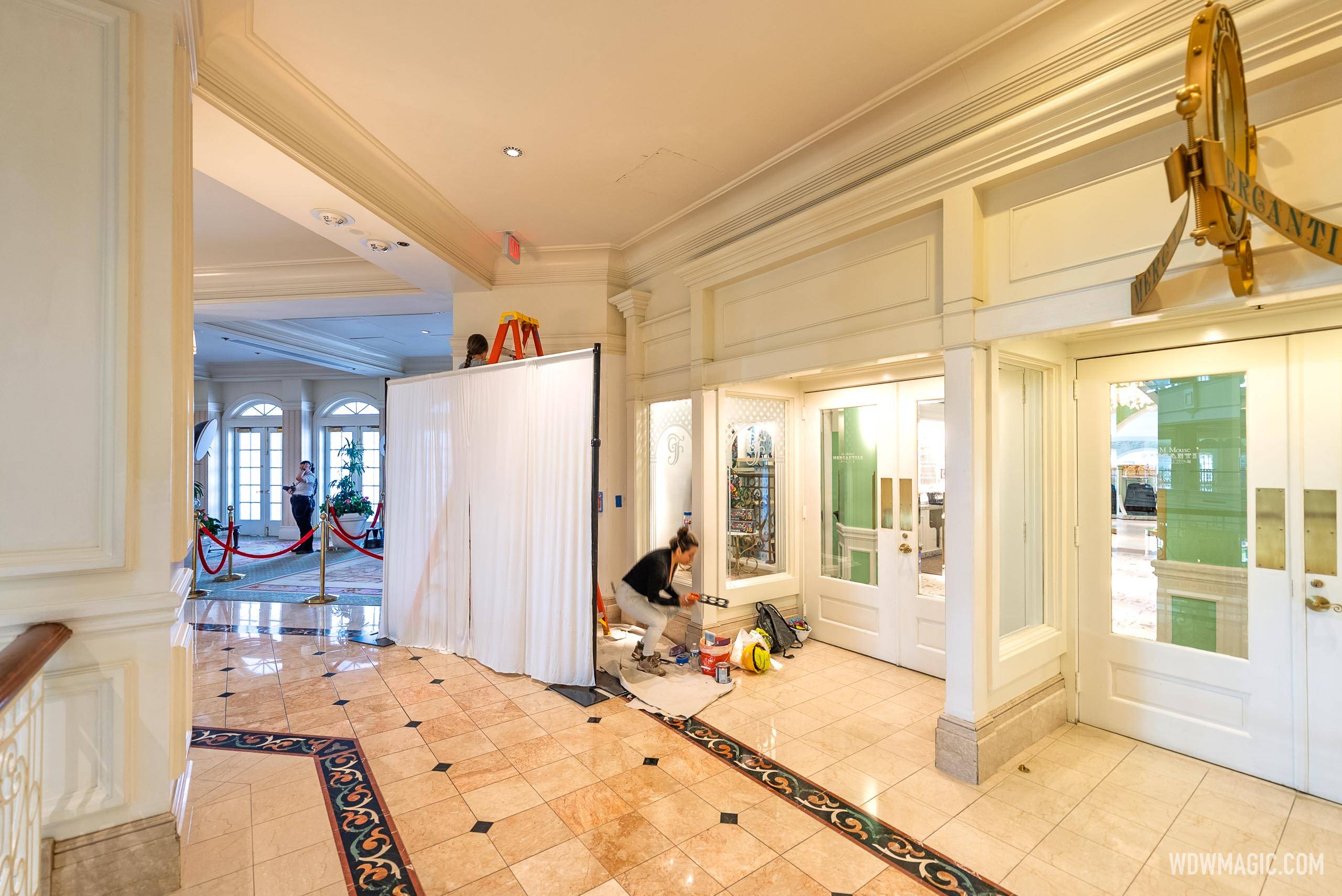 Disney's Grand Floridian Resort Lobby Refurbishment - June 23, 2025