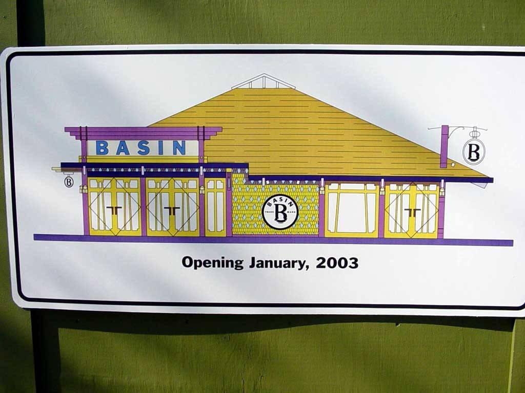 New Basin store